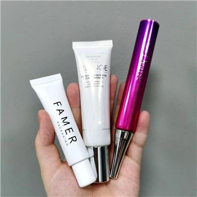 Ανακυκλωμένα καλλυντικά δοχεία Ζαχαροκάλαμο βιοπλαστικό σωλήνα